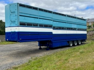 2008 45ft 4 Deck Houghton Livestock Container